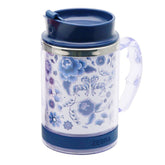 Double wall cup with lid